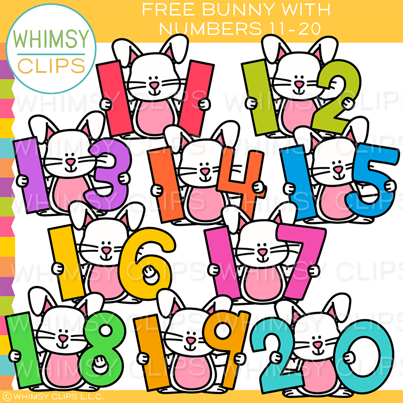 Free Bunny With Numbers 11 20 Clip Art Whimsy Clips free-bunny-with-numbers-11-20-clip-art-whimsy-clips