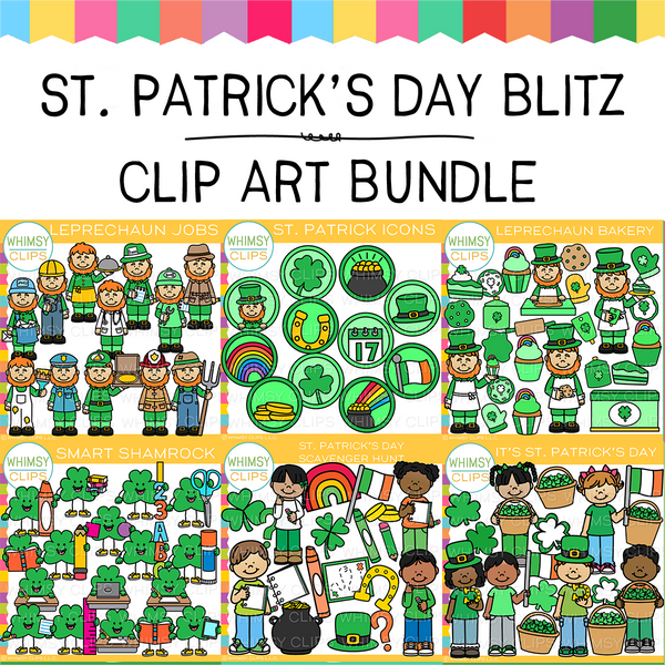 St Patrick's Day Clip Art Blitz 