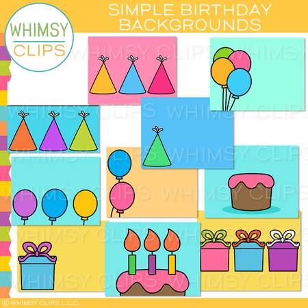 Simple Birthday Backgrounds