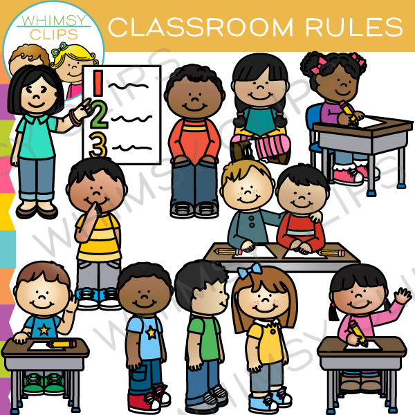 Classroom Rules Clip Art – Whimsy Clips