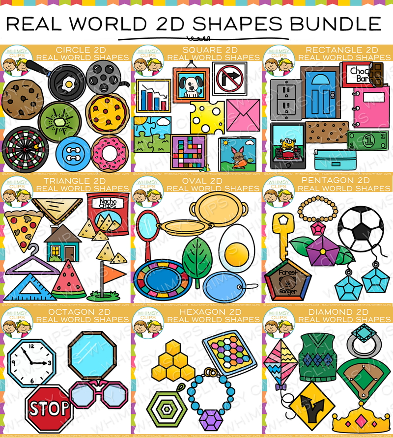 Long 2d Shapes In Real Life