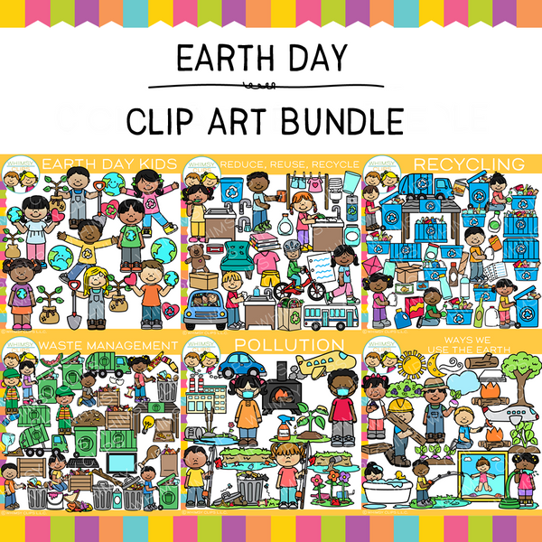 Earth Day Clip Art Bundle