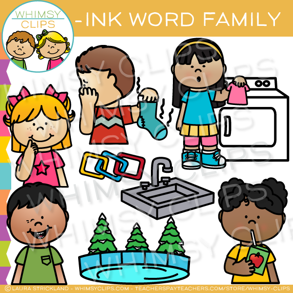 word family clip art