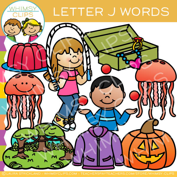 Letter J Alphabet Clip Art