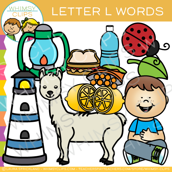 Letter L Alphabet Clip Art
