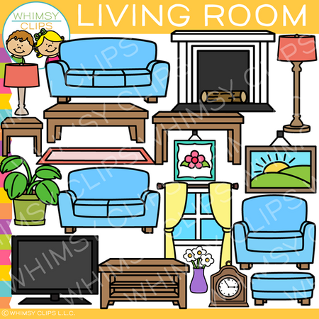 Living Room Furniture Clip Art