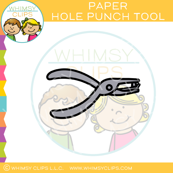 Paper Hole Punch Tool Clip Art – Whimsy Clips