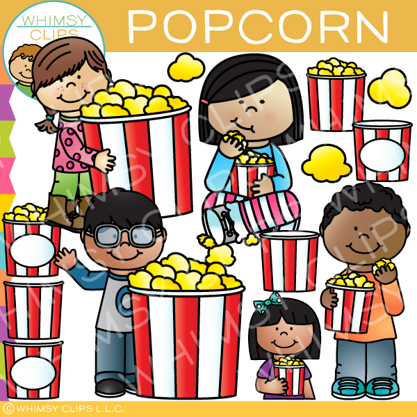 popcorn clipart image