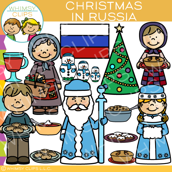 Christmas In Russia Clip Art