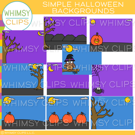 Simple Halloween Backgrounds