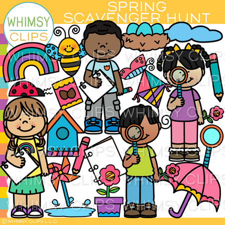 Scavenger Hunt Clip Art