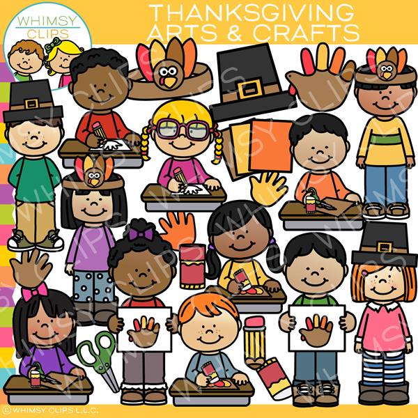 Thanksgiving Crafts Clip Art Whimsy Clips