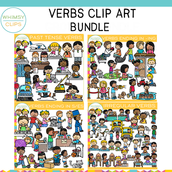 Verbs Clip Art