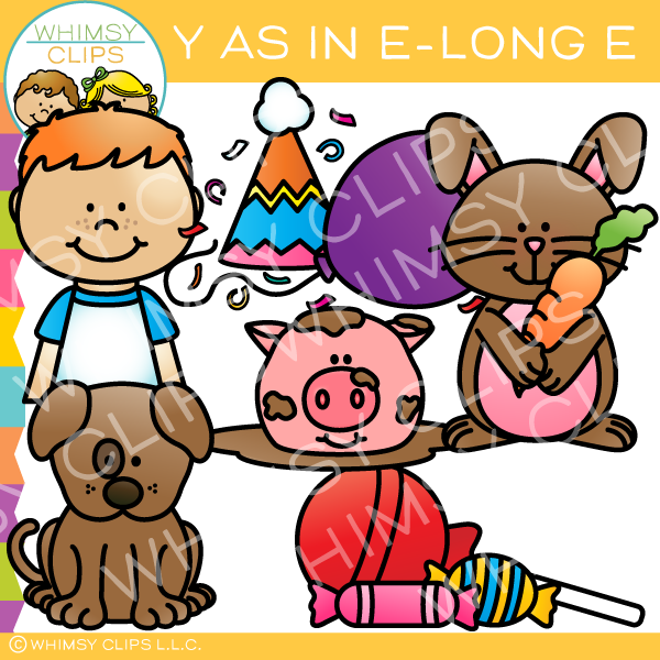 Y As In E Long E Clip Art Whimsy Clips