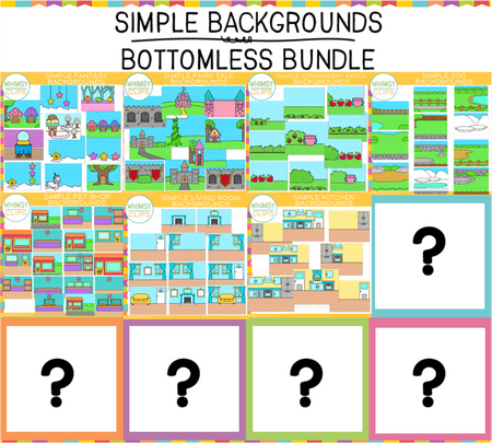 Simple Backgrounds Bottomless Bundle