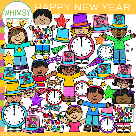 Happy New Year Clip Art
