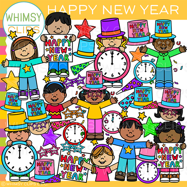 Happy New Year Clip Art