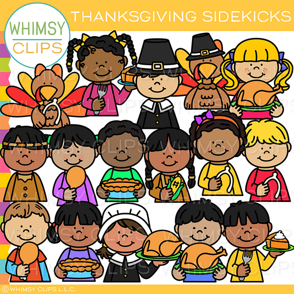 Sidekicks Thanksgiving Clip Art