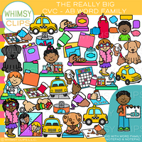 AB Short A CVC Clip Art