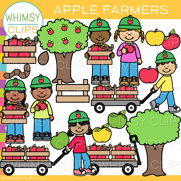 Apple Farm Clip Art