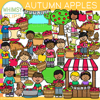 Autumn Apples Clip Art