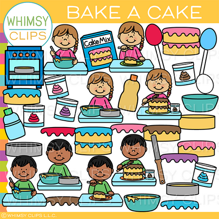 Bake A Cake Clip Art