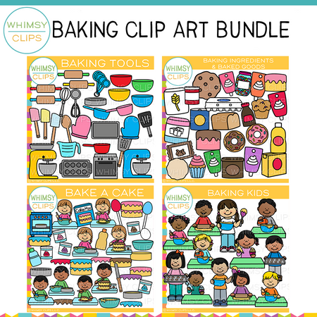 Baking Clip Art Bundle