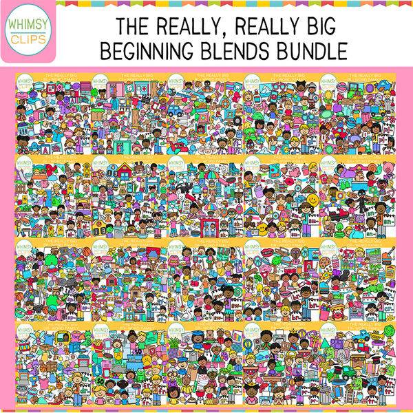 Beginning Blends Clip Art Bundle