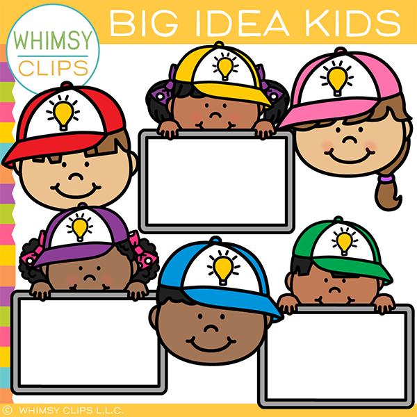 Free Big Idea Kids Clip Art