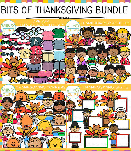 Thanksgiving Clip Art Bundle
