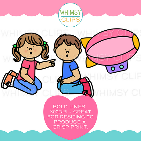 The Really Big BL Beginning Blends Word Family Clip Art