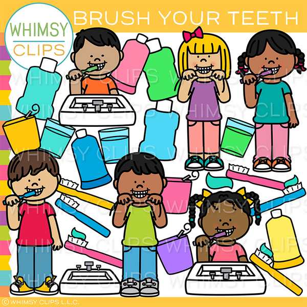 Brush Your Teeth Clip Art
