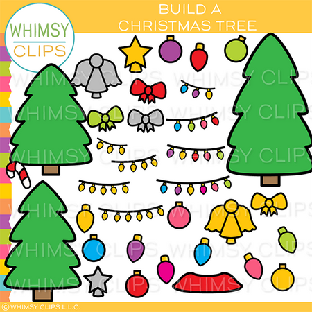 Build A Christmas Tree Clip Art