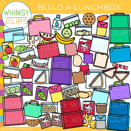 Build A Lunchbox Clip Art