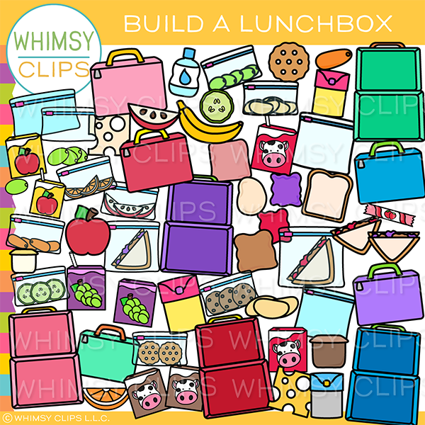 Build A Lunchbox Clip Art