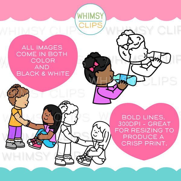 The Really Big LP Final Consonant Ending Blends Clip Art