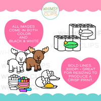 The Really Big LK Final Consonant Ending Blends Clip Art