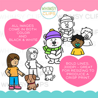 The Really Big LD Final Consonant Ending Blends Clip Art