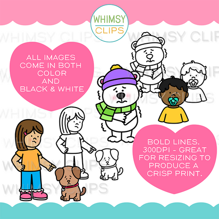 The Really Big LD Final Consonant Ending Blends Clip Art