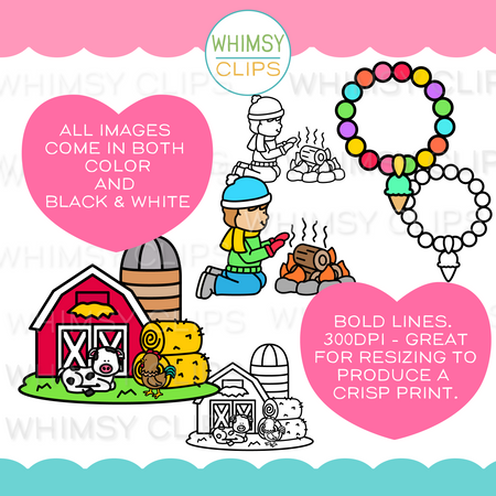 The Really Big RM Final Consonant Ending Blends Clip Art