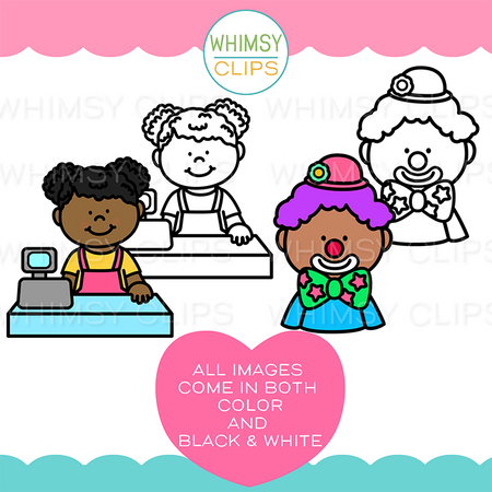 The Really Big CL Beginning Blends Word Family Clip Art