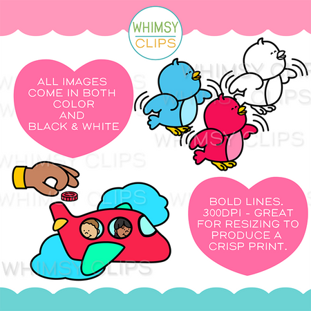 The Really Big FL Beginning Blends Word Family Clip Art