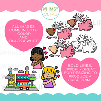 The Really Big SM Beginning Blends Word Family Clip Art