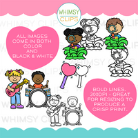 The Really Big ND Final Consonant Ending Blends Clip Art