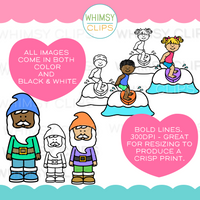 The Really Big RF Final Consonant Ending Blends Clip Art