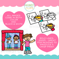 The Really Big SK Beginning Blends Word Family Clip Art