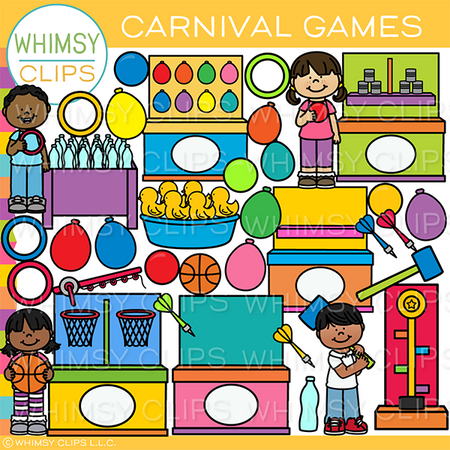 Carnival Games Clip Art