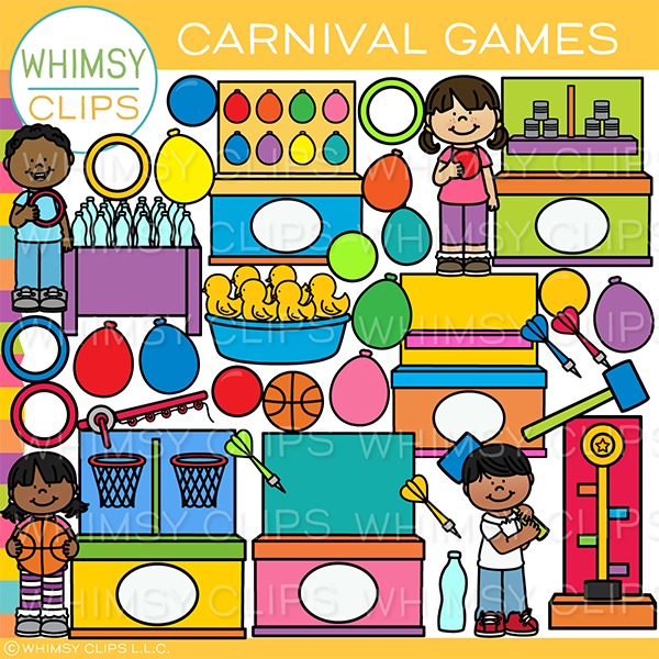 Carnival Games Clip Art
