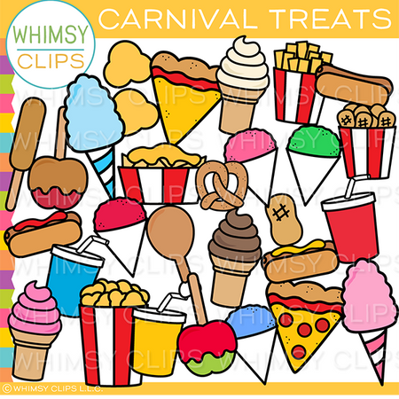 Carnival Treats Clip Art