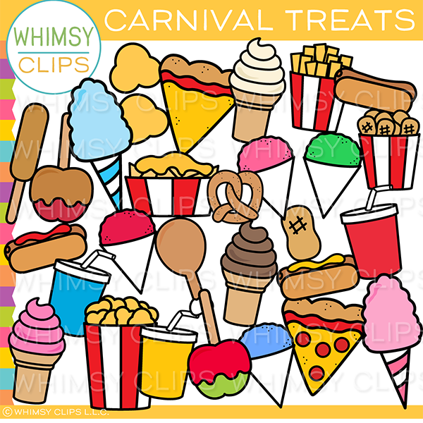 Carnival Treats Clip Art
